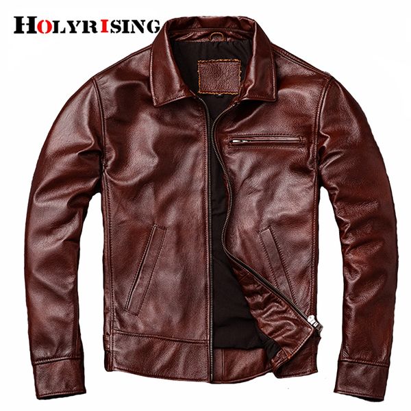 

genuine leather jacket for men male cowhide coat real animal 100% skin outer wear men cowhide leather jacket and coat 19206, Black;white