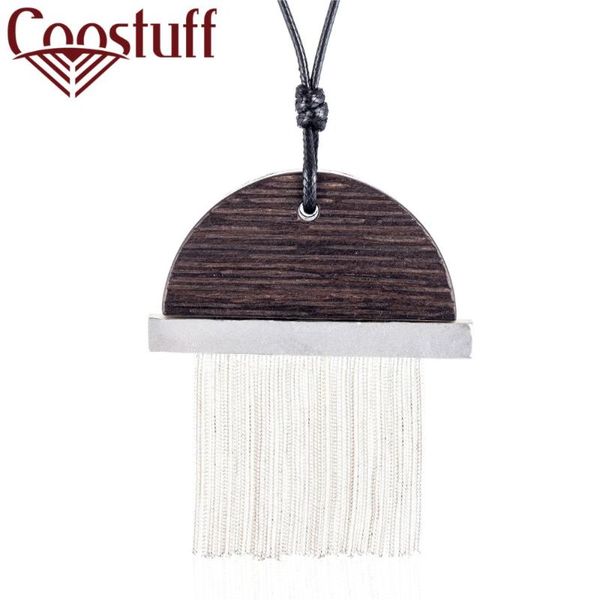 

wholesale sandalwood silver color tassel women jewelry necklaces necklaces & pendants women collares mujer choker kolye bijoux