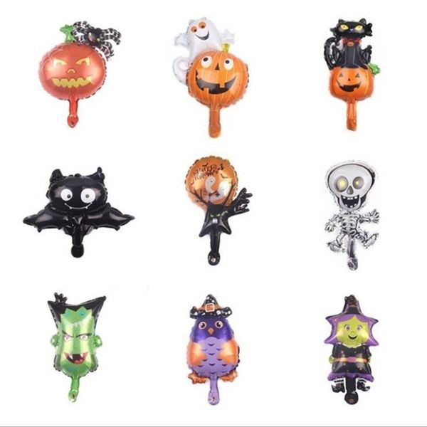 Halloween Aluminiumfolie Ballon Niedliche Partyballons Spukhaus Terrorist Ballon Andere Partyzubehör Großhandel WY814Q