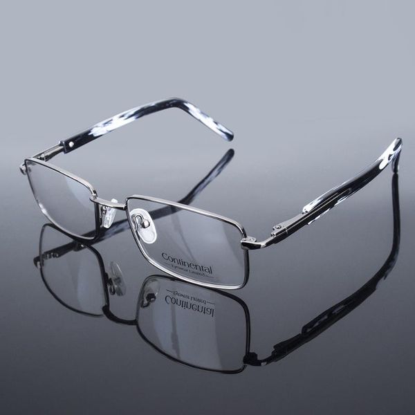 

classic design optical spectacles frame stainless steel ultra thin metal eyeglasses ct4234f, Black