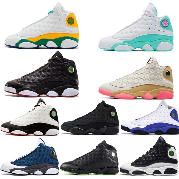 

jumpman 13 13s mens basketball shoes satinjordanretroair soar green womens mens basketball shoes trainers sneakers, White;red