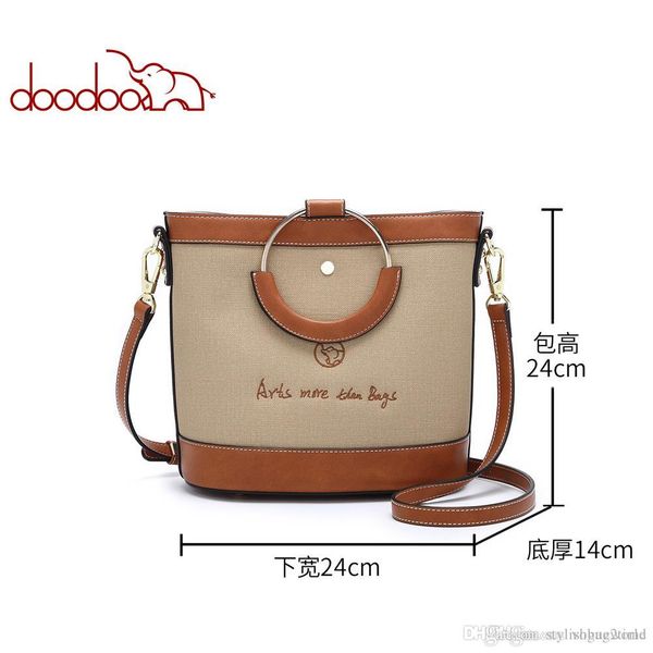 

fashion women handbag bucket designer ladies shoulder bag youth flap sweet wind genuine leather crossbody bag 8782