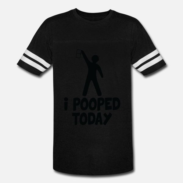 

i pooped today t shirt men designer 100% cotton crew neck famous casual summer family shirt