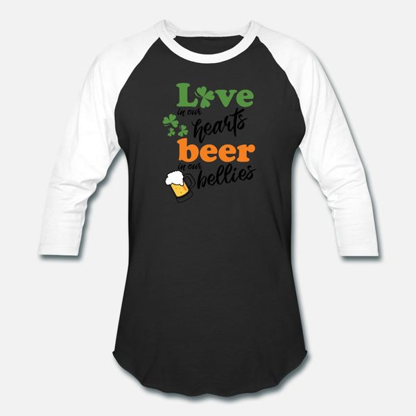 

забавный ирландский quote святого патрика день дизайн тенниска мужчины персонализированные с коротким рукавом круглый воротник формальное из