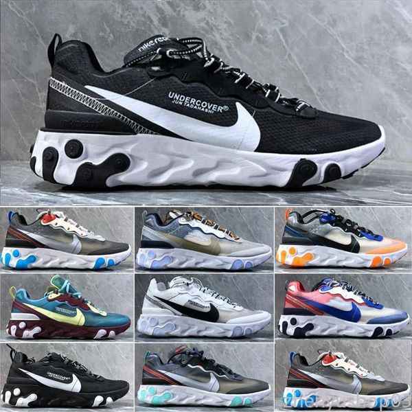 

2019 chaussure mens trainers element 87 55 undercover upcoming grey royal red sports shoes men women sneakers shoes 36-45 z3