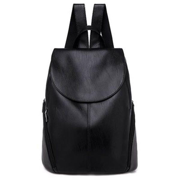 

2020 bag female 2020 new korean casual womens pu backpack fashion retro travel backpack one product dropshipping