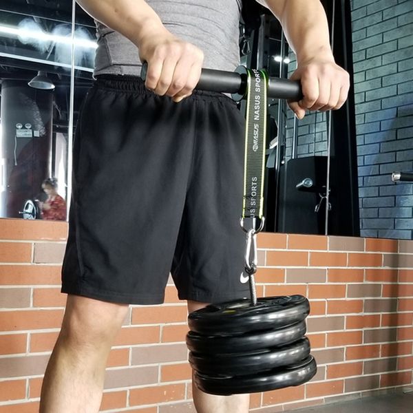 

accessories portable anti slip forearm wrist roller,hand and exerciser gym curl trainer strengthener