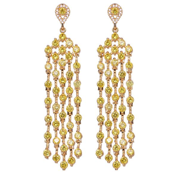 

stud bettyue brand fashion charm shining zircon three colors jewelry earrings for woman european style wedding gifts, Golden;silver