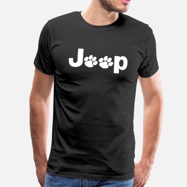 

jeep dog t shirt men knitted short sleeve s-xxxl cute basic spring kawaii shirt