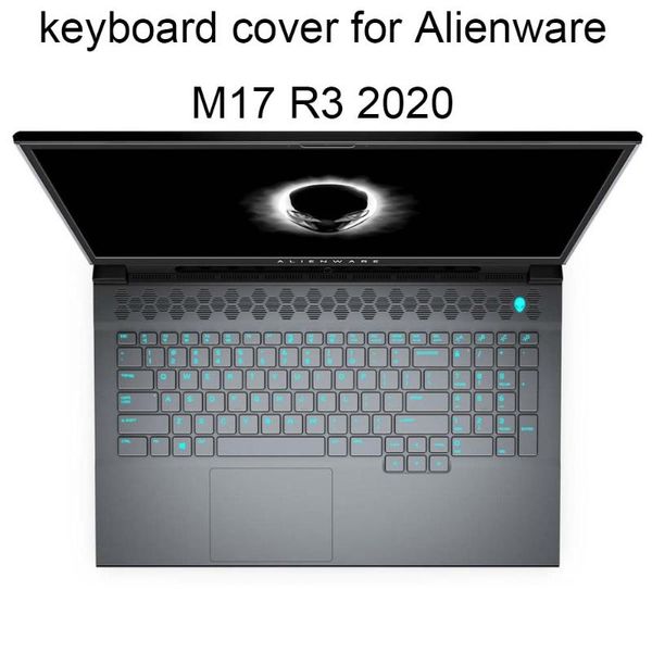 

keyboard covers m17 for alienware m17 r3 r2 17 3 inch 2020 lapprotective cover silicone clear transparent new arrival