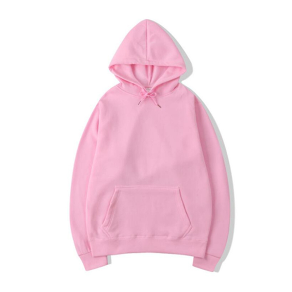 

2020 size fashion colorful hoodies women's thicken clothes winter sweatshirts women hip hop streetwear solid fleece man hoody, Black