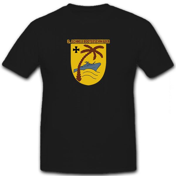

2019 men cool tee shirt 3 schnellbootgeschwader bundesmarine wappen bundeswehr marine - t shirt summer t-shirt