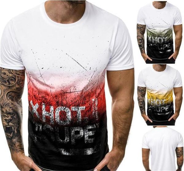 

short sleeved shirts skinny mens casual graffiti male clothing summer mens designer tshirts 3d printed, White;black