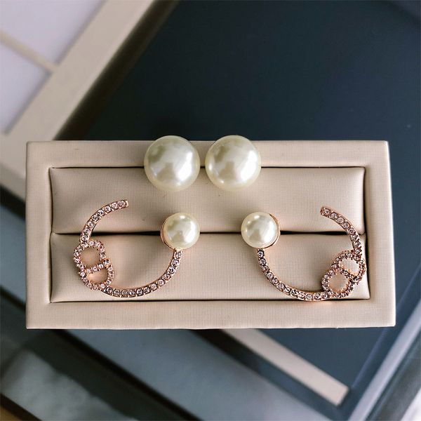 

quality high-end d home dijia circle cd earrings brass simple japanese and korean jewelry earrings, White