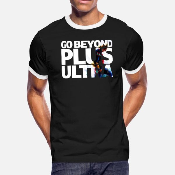 

my heroes academia all might plus ultra anime tees t shirt men custom 100% cotton plus size 3xl costume fitness casual summer formal shirt