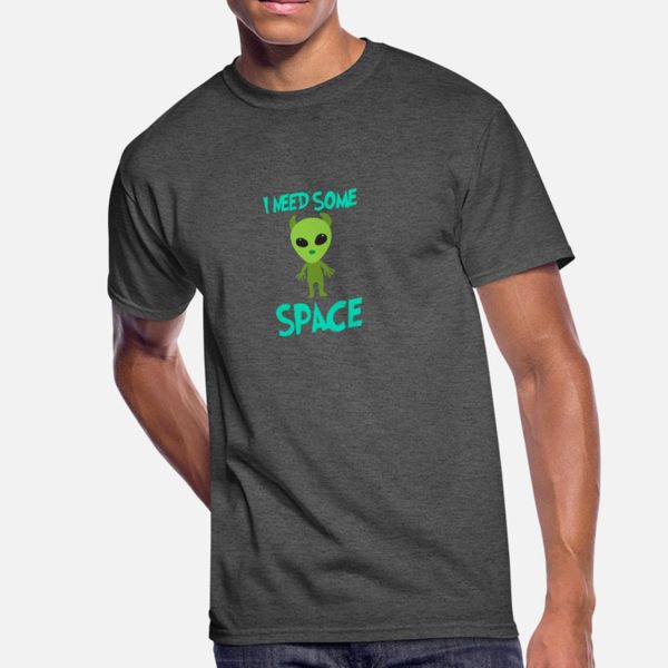 

i need some space alien space pregnant t shirt men fit tee shirt s-xxxl male fit comfortable summer slim shirt