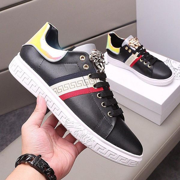 

the new deluxe luxury menswear designer shoes to help low flat casual driving outdoor sports shoes with original packaging qi, Red;white