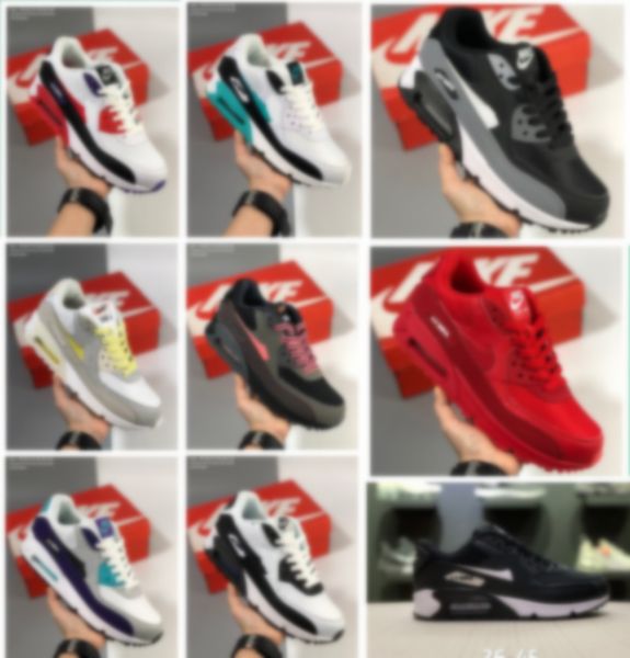 

2020air new max 90 спортивные мужчины и женщины кроссовок воздушной подушка max90 унисекс кроссовки 30-летний юбилей малой дышащие наполняющ, Black