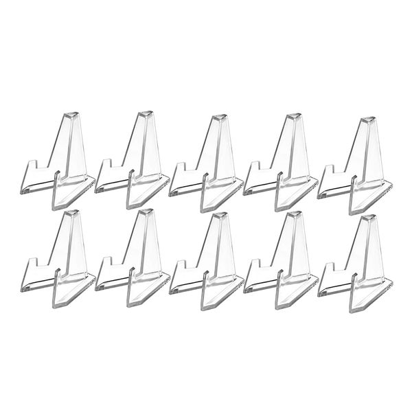 

10 acrylic coins holder collector commemorative coins display stand rack