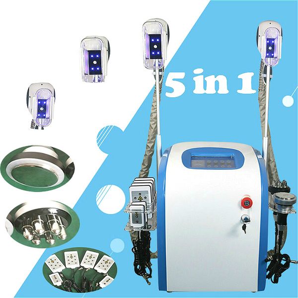 

fat e system body slimming equipment cryotherapy cryo liposuction 40k cavitation+body rf+mini cool handle ce dhl