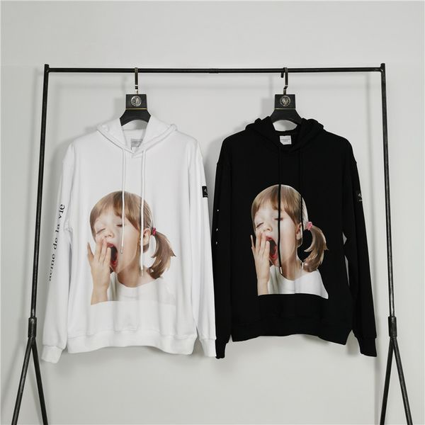 

acme de la vie adlv brand designer men women hoodies fashion sweatshirts long sleeve #2064, Black