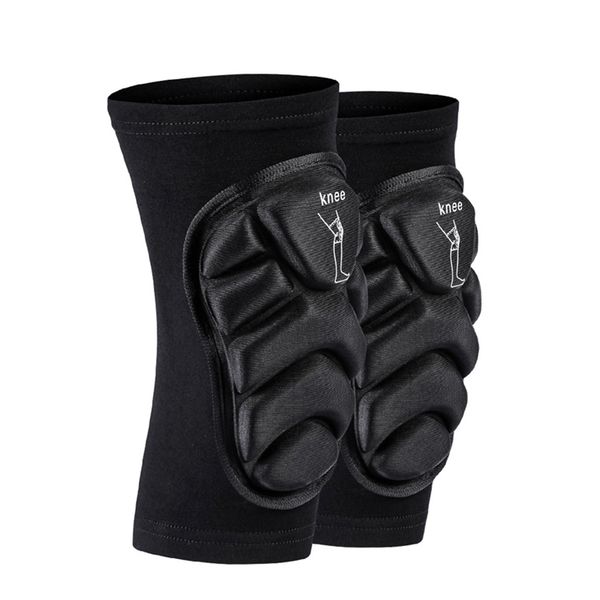 

1pcs sports kneepad lightweight thin soft breathable anti-slip leg sleeve pressurized elastic knee pads support fitness gear, Black;gray