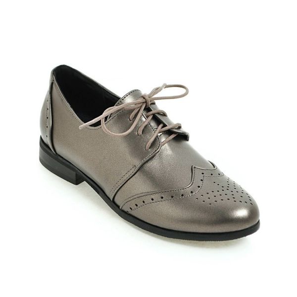 

dress shoes the spring of 2021 round head lovers super small size 30-50 with single 1814 students, Black