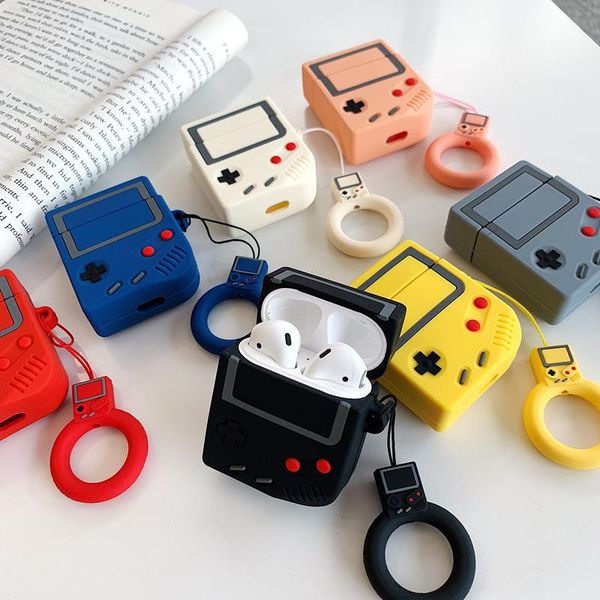 

cgjxsgame machine airpods earphone set silicone drop protection cover