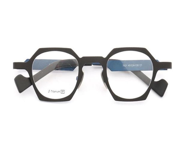 

retro new fashion full rim pure titanium prescriptions lens optical eyewear frame anti-fatigue goggle reading eyeglasses, White;black