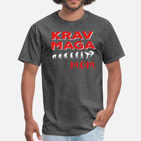 

krav maga mom mma self defense fighter gift idea t shirt men designing tee shirt round collar outfit loose authentic pictures shirt