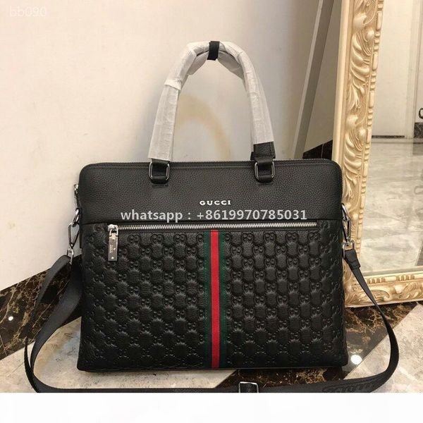 

2020 luxury designer mens business briefcases crossbody messenger lapshoulder bags custom real leather fashion for men