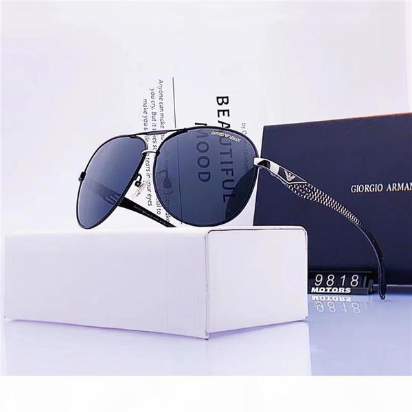 

new fashion vintage ellipse sunglasses women outdoor sports mens pilot sunglasses build metal frame uv400 goggle glasses with box -wx, White;black