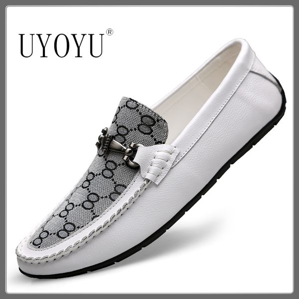 

men casual shoes oxfords men genuine leather dress shoes business formal flats plus size wedding party, Black