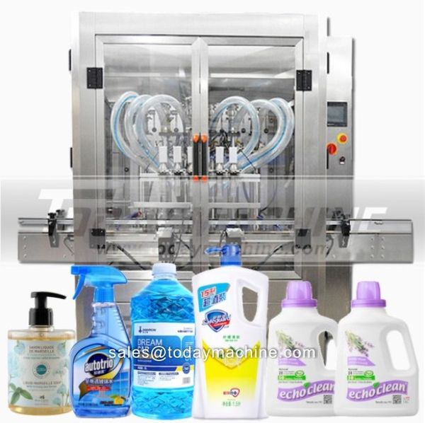 

automatic liquid filling capping labeling machine line for syrup