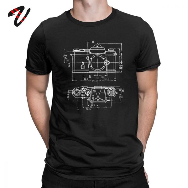 

men's t shirt for pgrapher super fashion camera patent tshirt luxury cotton clothing crew neck tees swag oversize t-shirts