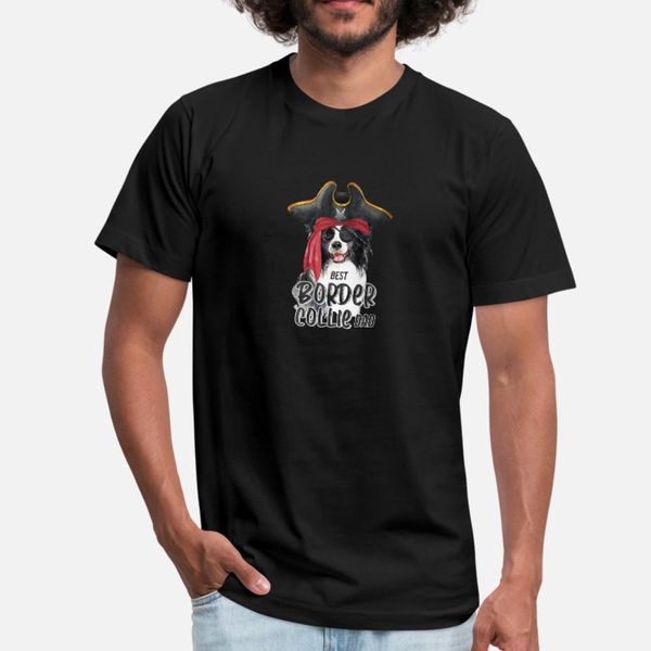 

border collie dad t shirt men print short sleeve plus size 3xl letter fitness new fashion summer style standard shirt