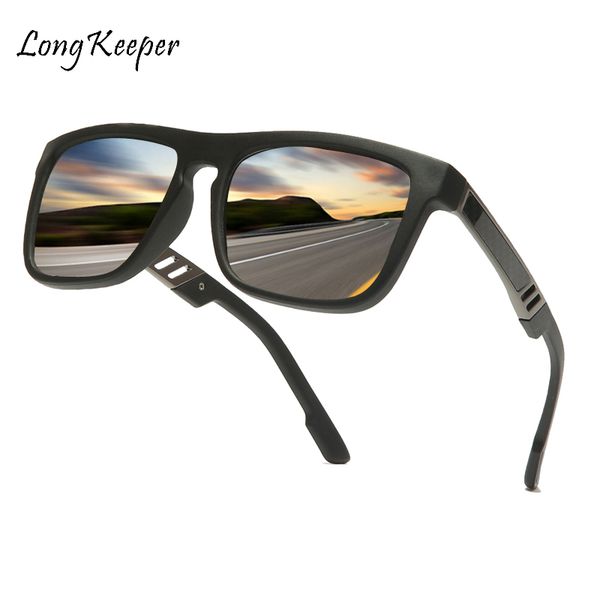 

men polarized sunglasses women vintage driving sun glasses rectangle shades for men night vision glasses oculos masculino, White;black