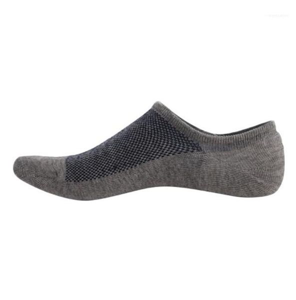 

slippers spring and autumn breathable mens socks the silicone antiskid sports mens sock, Black