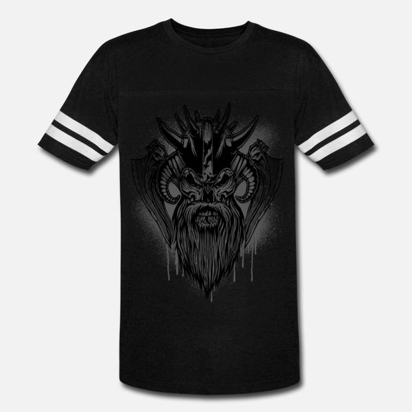 

mask viking t shirt men print cotton s-xxxl trend loose humor summer outfit shirt