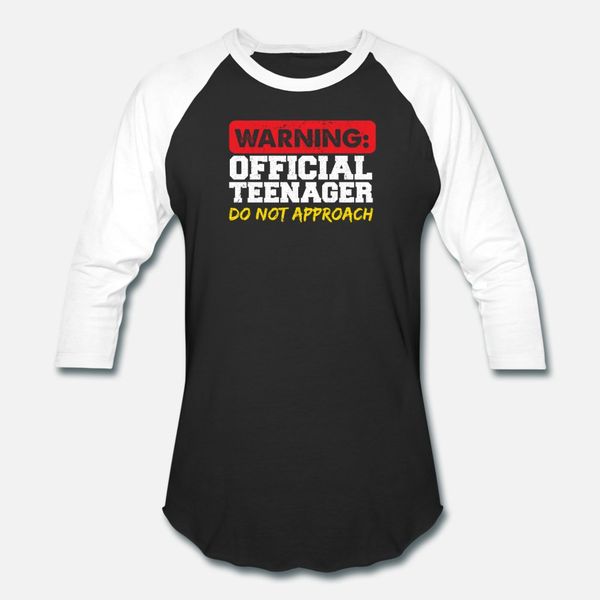 

teen warning official teenager 13 years old t shirt men designing short sleeve s-xxxl kawaii graphic authentic summer style vintage shirt
