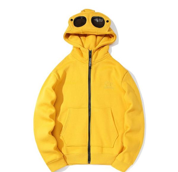 

mens c.p. jackets sweatshirts winter autumn 2020 spring jacket coats with glasses design, Black;brown