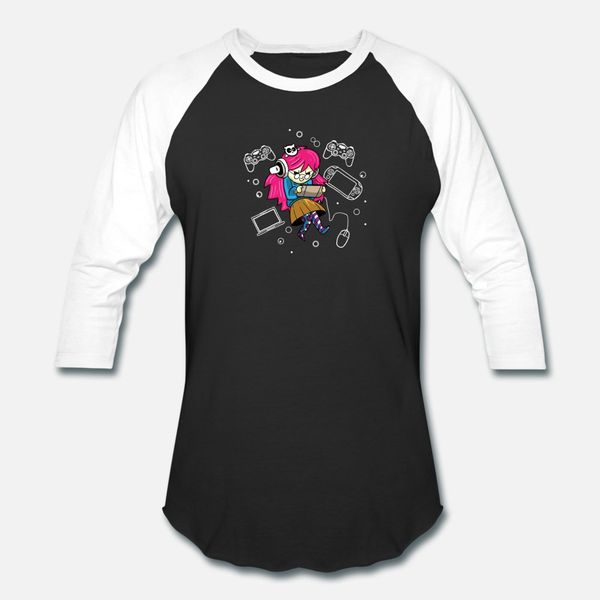 

gamer girl cosplay anime manga kawaii gift t shirt men customized 100% cotton crew neck standard graphic basic summer style slim shirt