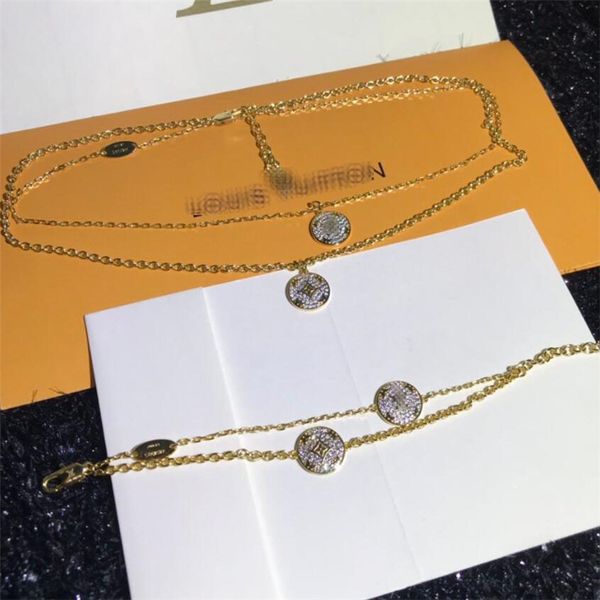 

ins style bling bracelet retro personality charm men women necklaces party & banquet luxury pendant necklace, Silver