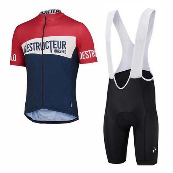 

summer breathable men cycling short sleeve jersey bib shorts sets ropa ciclismo verano hombre bike wear shorts set s20070772, Black;blue