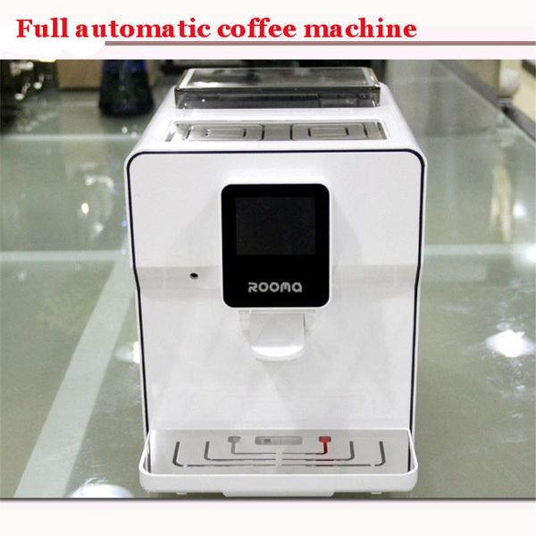 

220v fully automatic cappuccino, latte, espresso coffee machine, cafe machine touch screen water tank capacity 1.7l