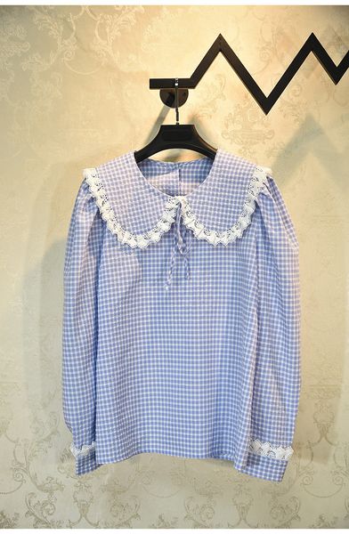 

801 2020 autumnbrand same style shirts blouses lapel neck long sleeve fashion womens clothes yashi, White