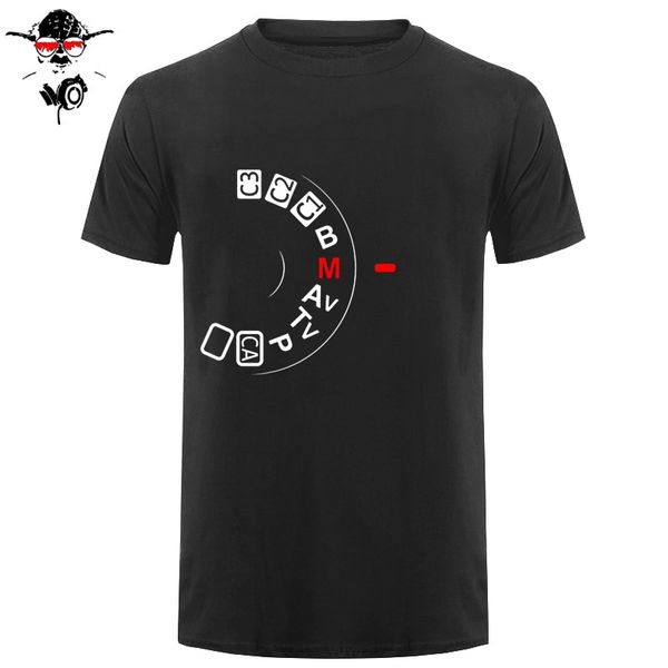 

летняя мода камеры кнопка shoot руководство t shirt мужчины с коротким рукавом хлопок фото футболки мужчины camisetas футболки