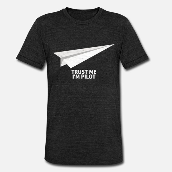 

trust me я pilot origami aircraft тенниска людей полиграфическая хлопок плюс размер одежды 3xl симпатичные моды лета уникальная рубашка