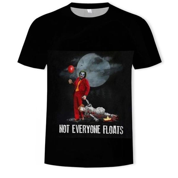 

new white homme cool antihero joker joaquin phoenix 3d print shirts hippie aesthetic plus size men clothing