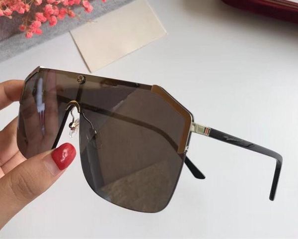 

2020 sport sunglass men onepiece 2020 women oversize goggle shape shield visor sunglasses retro outdoor travel lentes de sol mujer, White;black